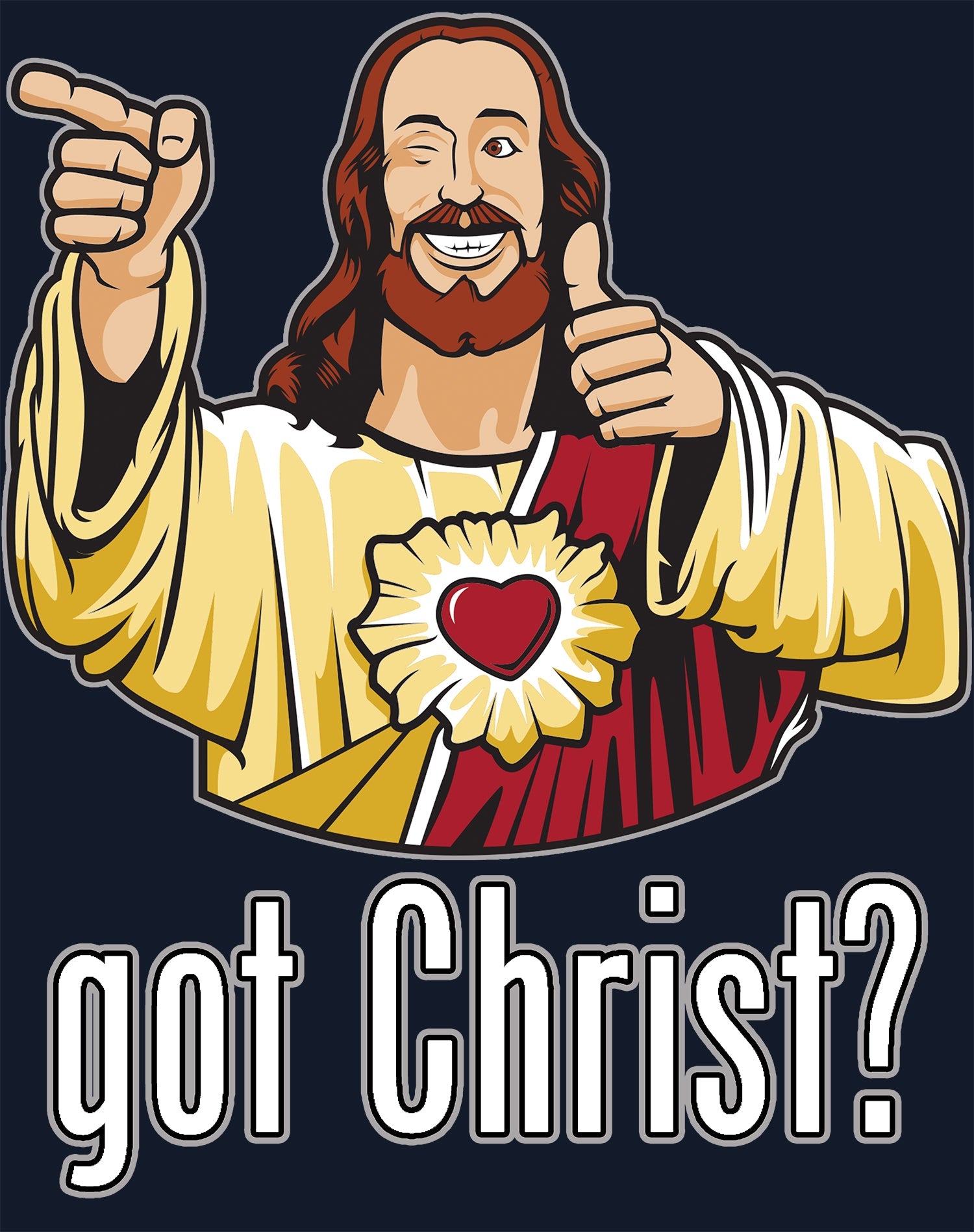 Kevin Smith View Askewniverse Buddy Christ Got Finger Guns Classic Official Women's T-Shirt