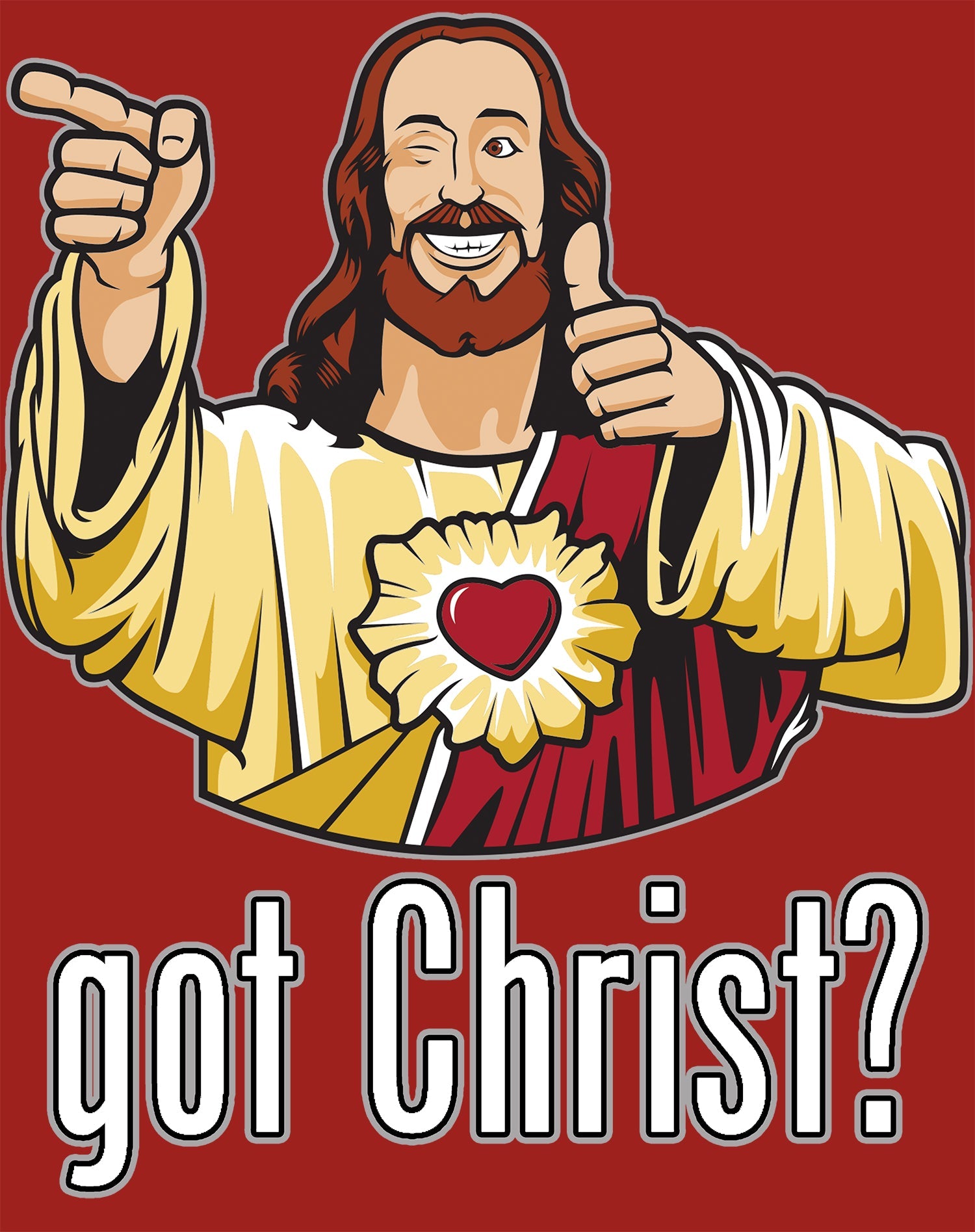 Kevin Smith View Askewniverse Buddy Christ Got Finger Guns Classic Official Women's T-Shirt