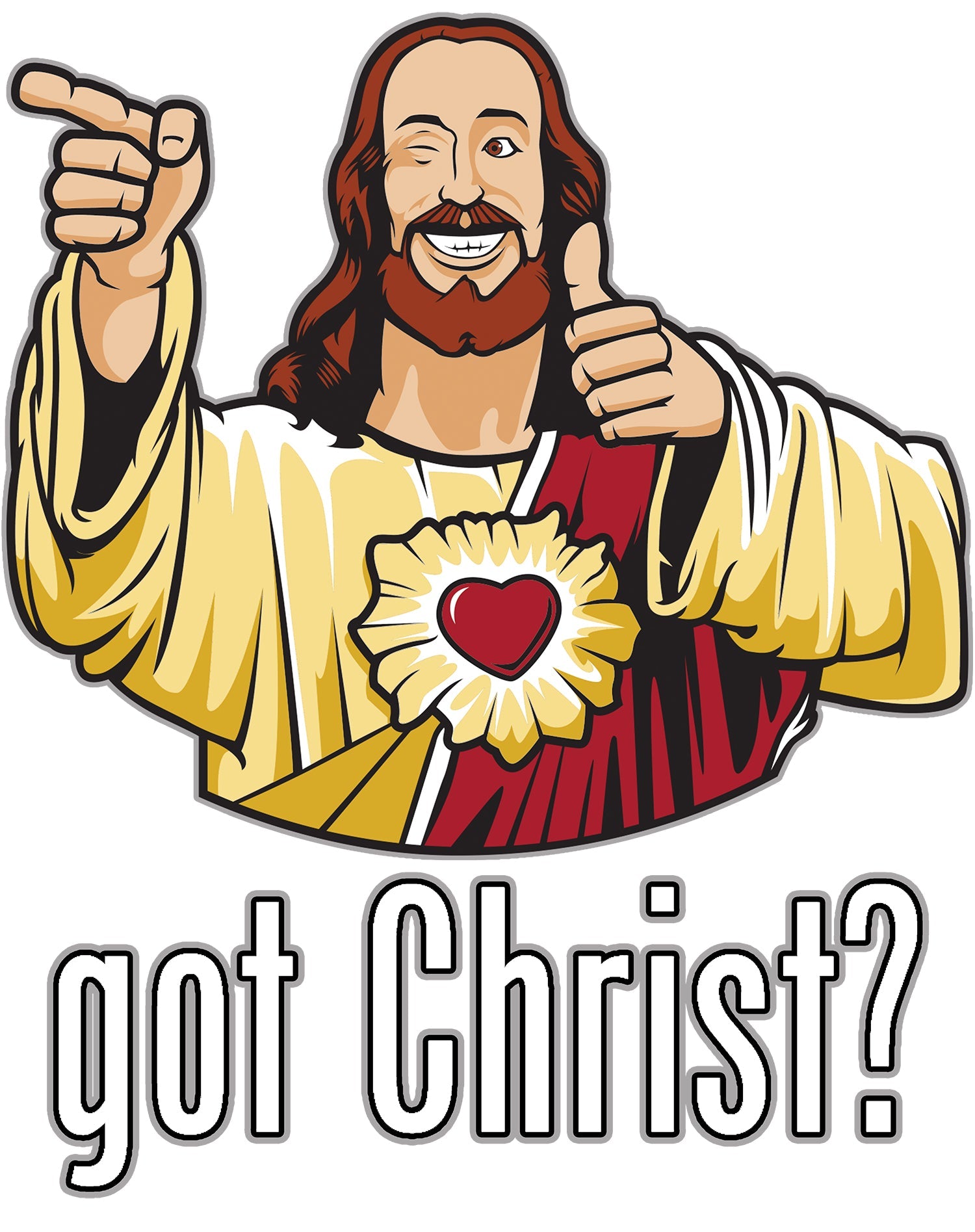 Kevin Smith View Askewniverse Buddy Christ Got Finger Guns Classic Official Women's T-Shirt