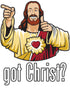 Kevin Smith View Askewniverse Buddy Christ Got Finger Guns Classic Official Women's T-Shirt