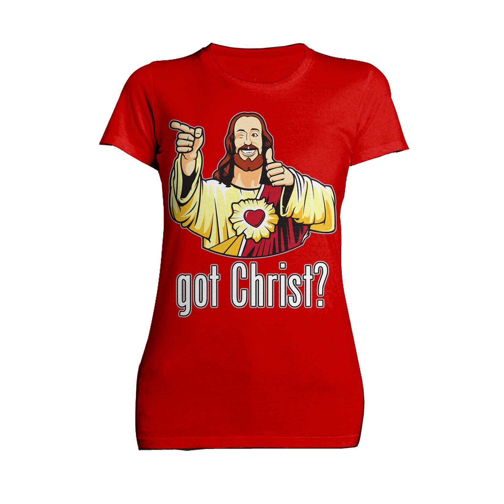 Kevin Smith View Askewniverse Buddy Christ Got Finger Guns Classic Official Women's T-Shirt