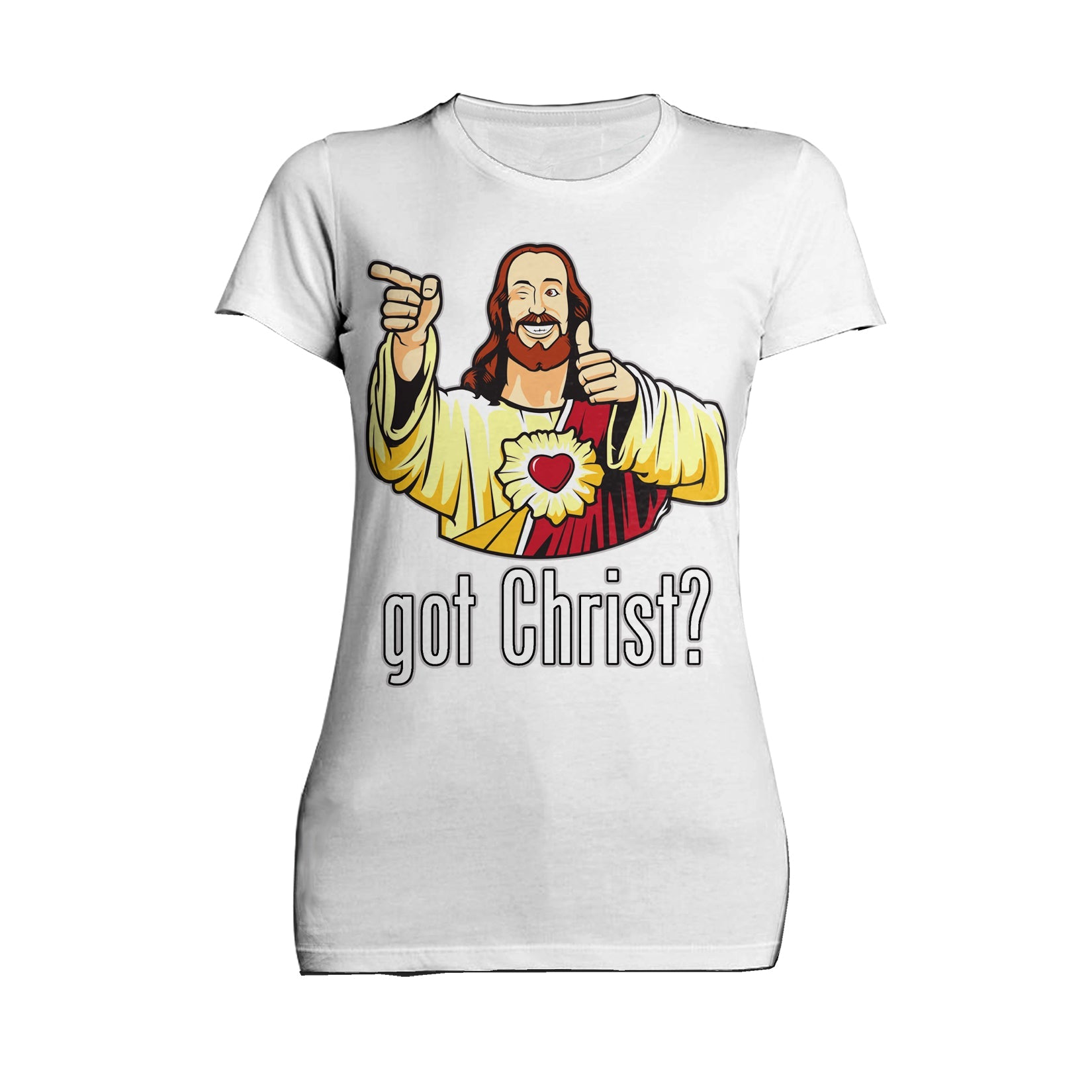 Kevin Smith View Askewniverse Buddy Christ Got Finger Guns Classic Official Women's T-Shirt