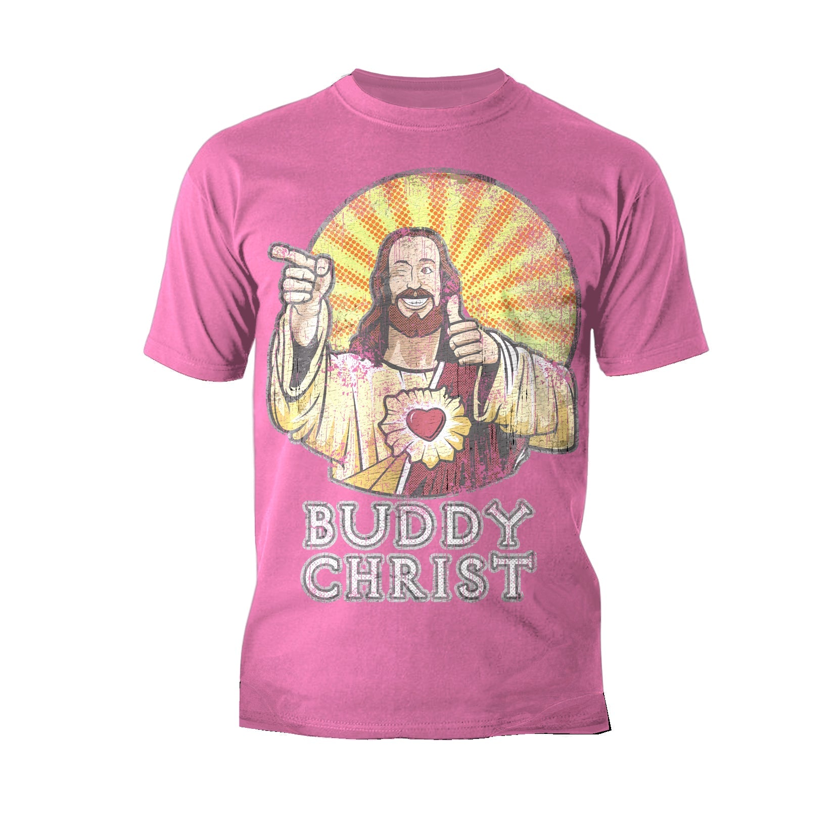 Kevin Smith View Askewniverse Buddy Christ Got Summer Vintage Variant Official Men's T-Shirt