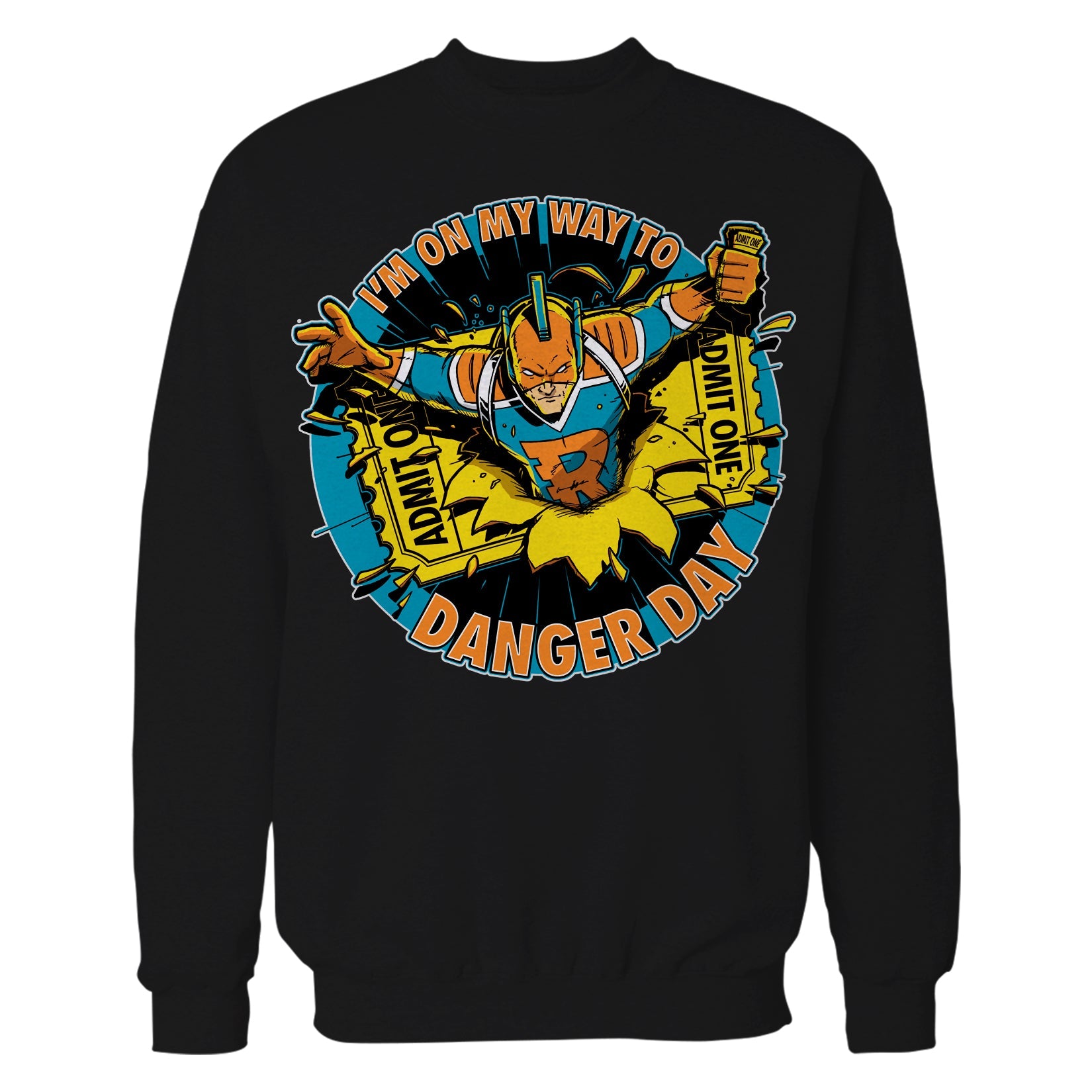 Kevin Smith View Askewniverse Danger Days Logo Official Sweatshirt