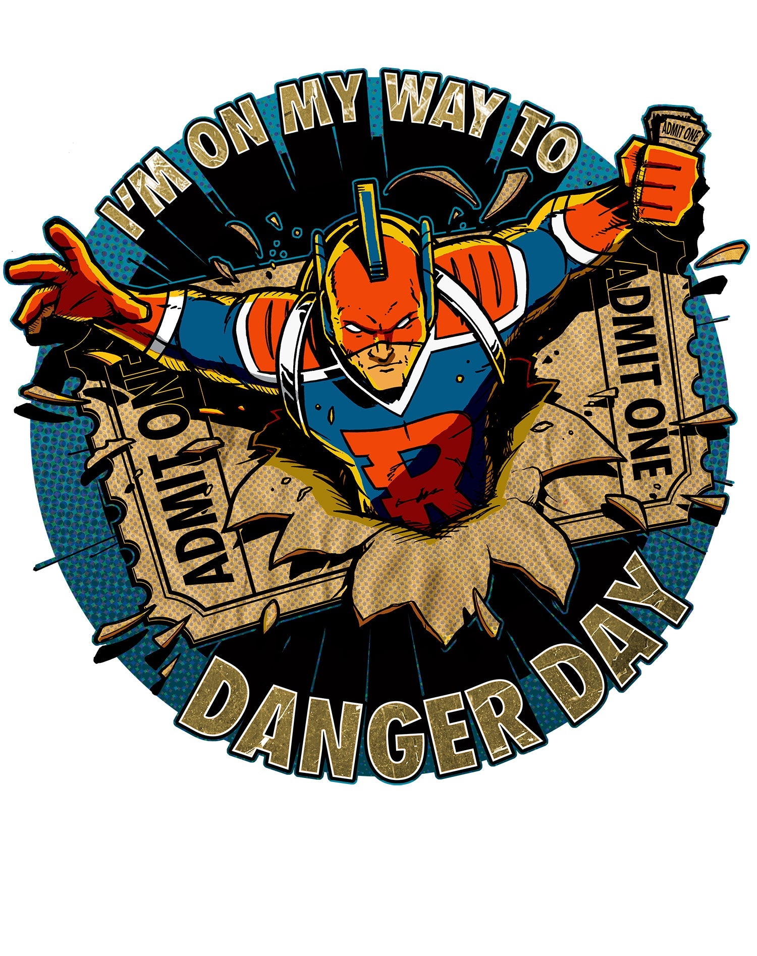 Kevin Smith View Askewniverse Danger Days Logo LDN Edition Official Women's T-Shirt