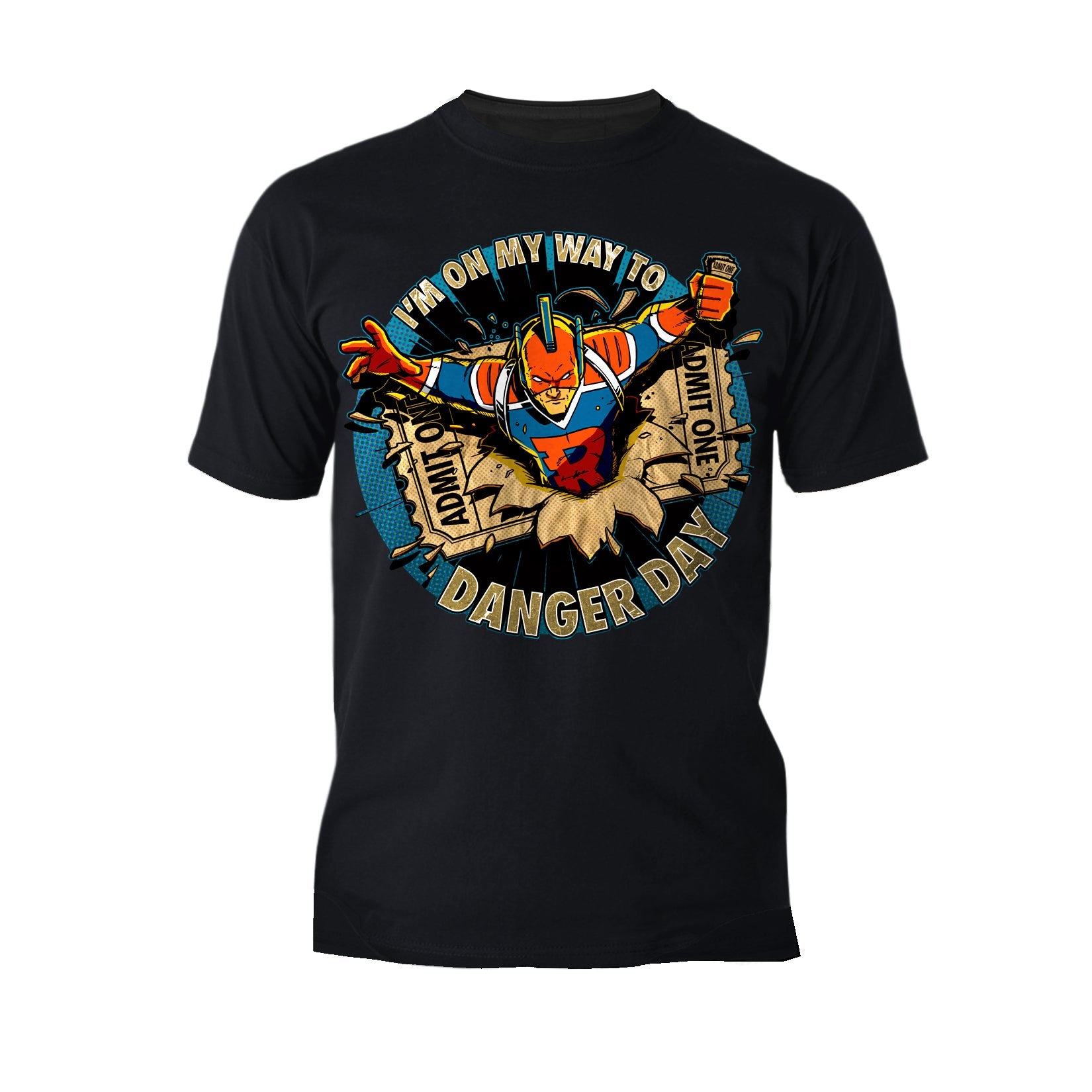 Kevin Smith View Askewniverse Danger Days Logo LDN Edition Official Men's T-Shirt