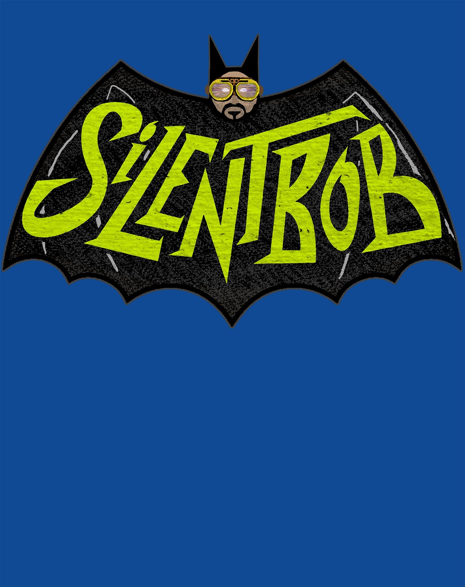 Kevin Smith View Askewniverse Logo Silent Bat Bob Official Men's T-Shirt