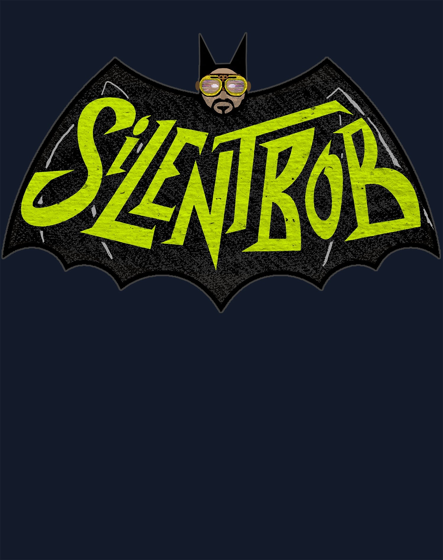 Kevin Smith View Askewniverse Logo Silent Bat Bob Official Men's T-Shirt