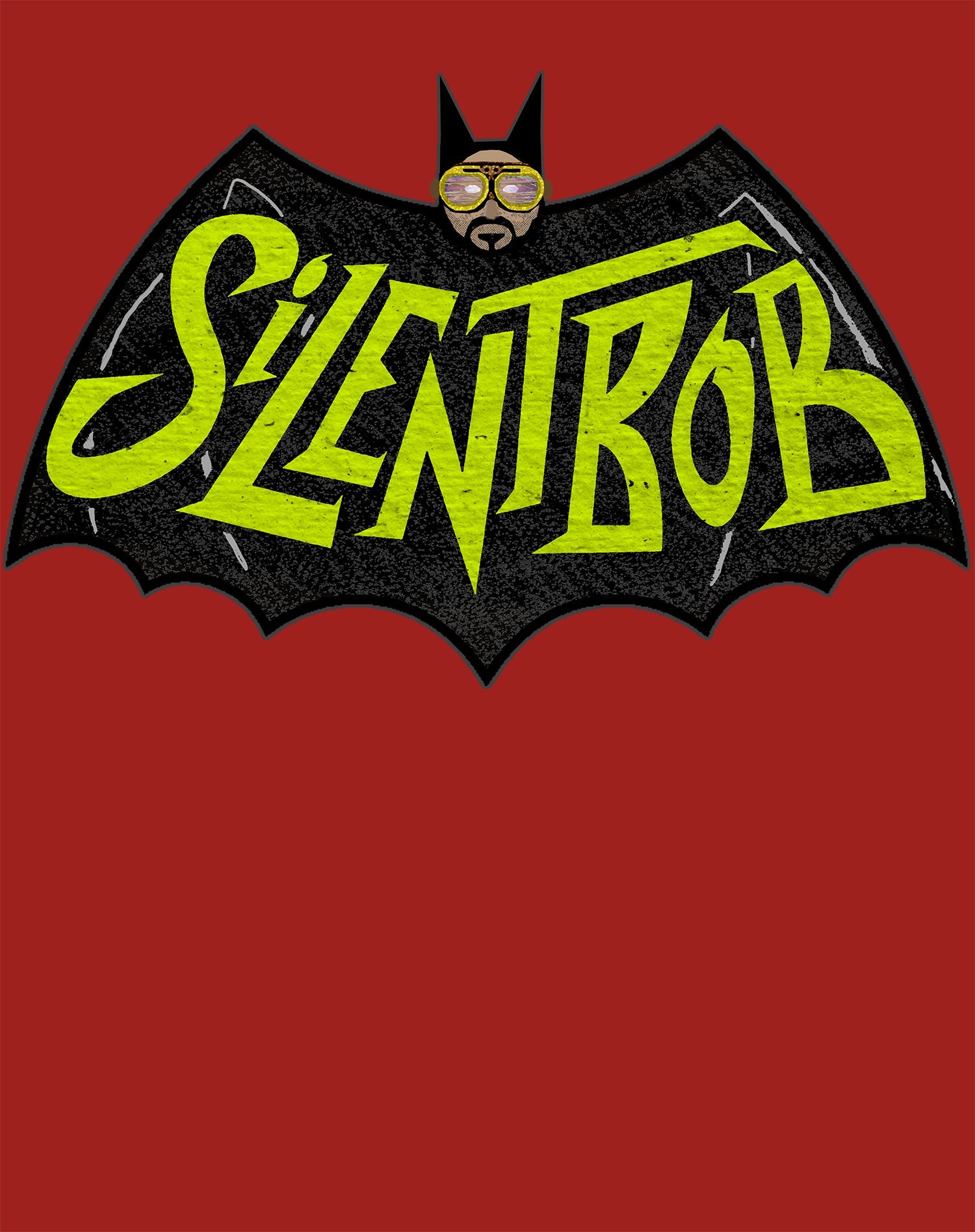 Kevin Smith View Askewniverse Logo Silent Bat Bob Official Men's T-Shirt