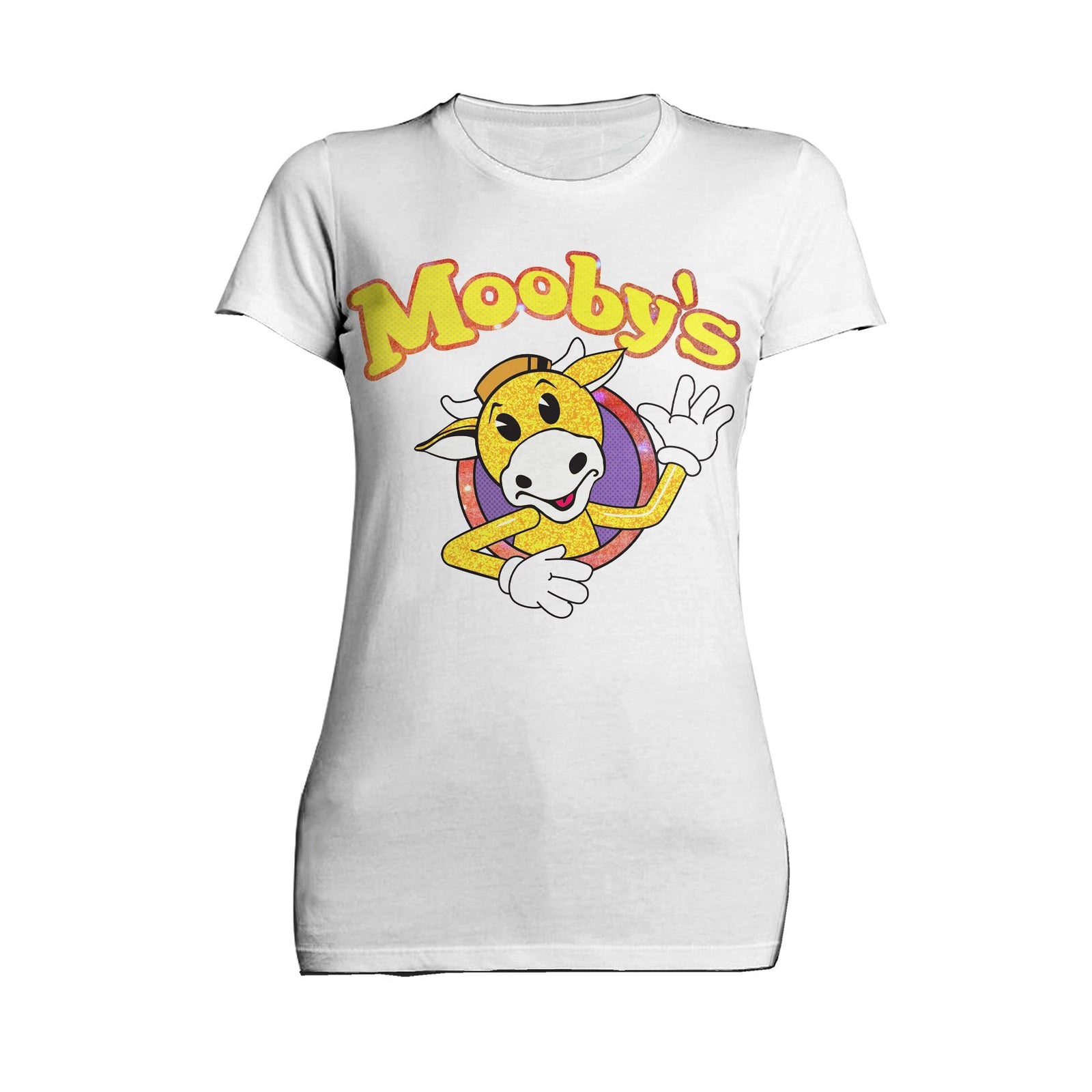 Kevin Smith View Askewniverse Mooby's Logo Golden Calf Edition Official Women's T-Shirt