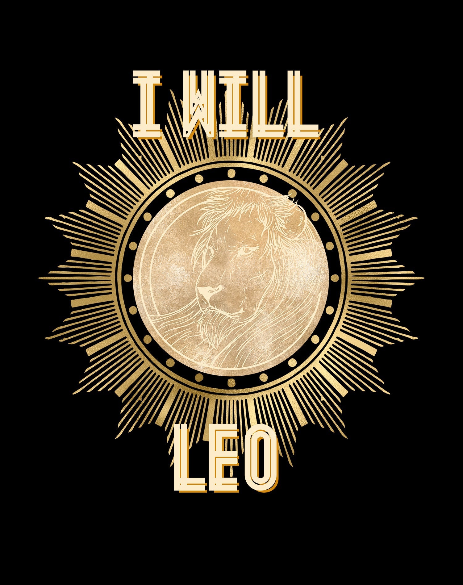 UA Supreme Star Sign Leo Lion Men's T-shirt ()
