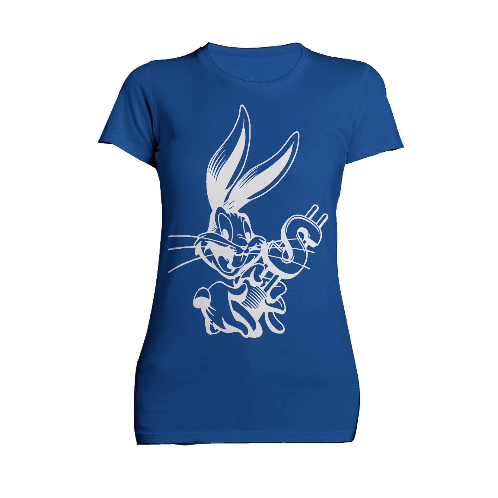 Looney Tunes Bugs Bunny Line Dollar Women's T-shirt