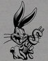 Looney Tunes Bugs Bunny Line Dollar Official Sweatshirt