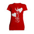 Looney Tunes Bugs Bunny Line Hearts Women's T-shirt