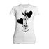 Looney Tunes Bugs Bunny Line Hearts Women's T-shirt