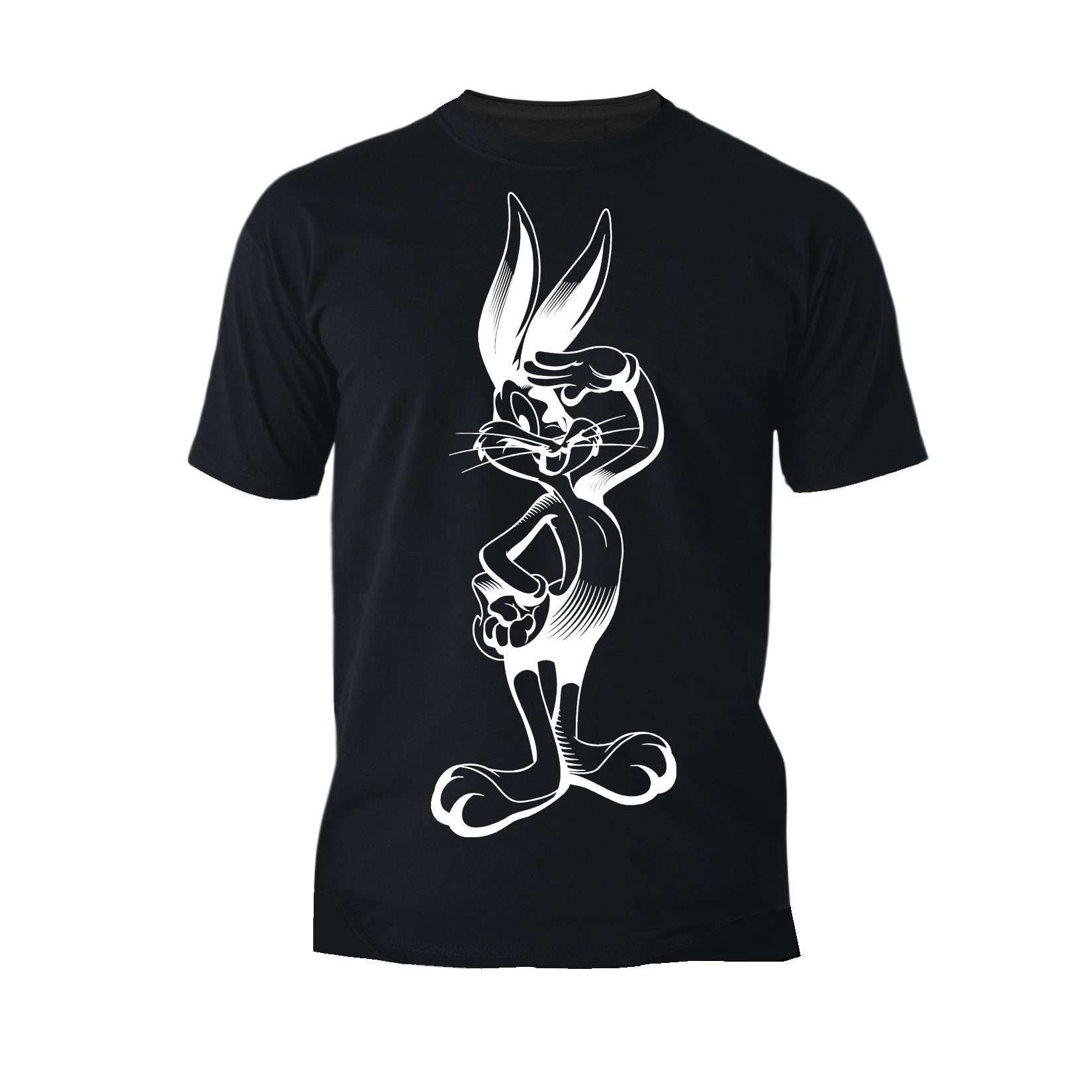 Looney Tunes Bugs Bunny Line Salute Official Men's T-shirt