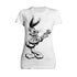 Looney Tunes Bugs Bunny Line Ukulele Women's T-shirt