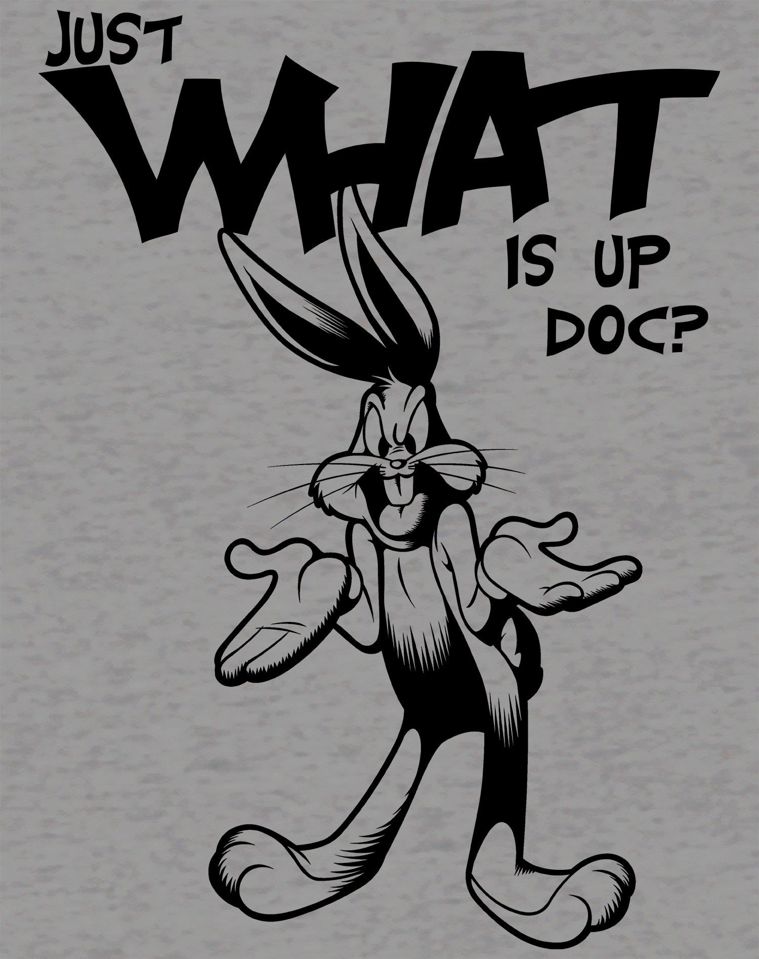 Looney Tunes Bugs Bunny Line Whats Up Doc Women's T-shirt