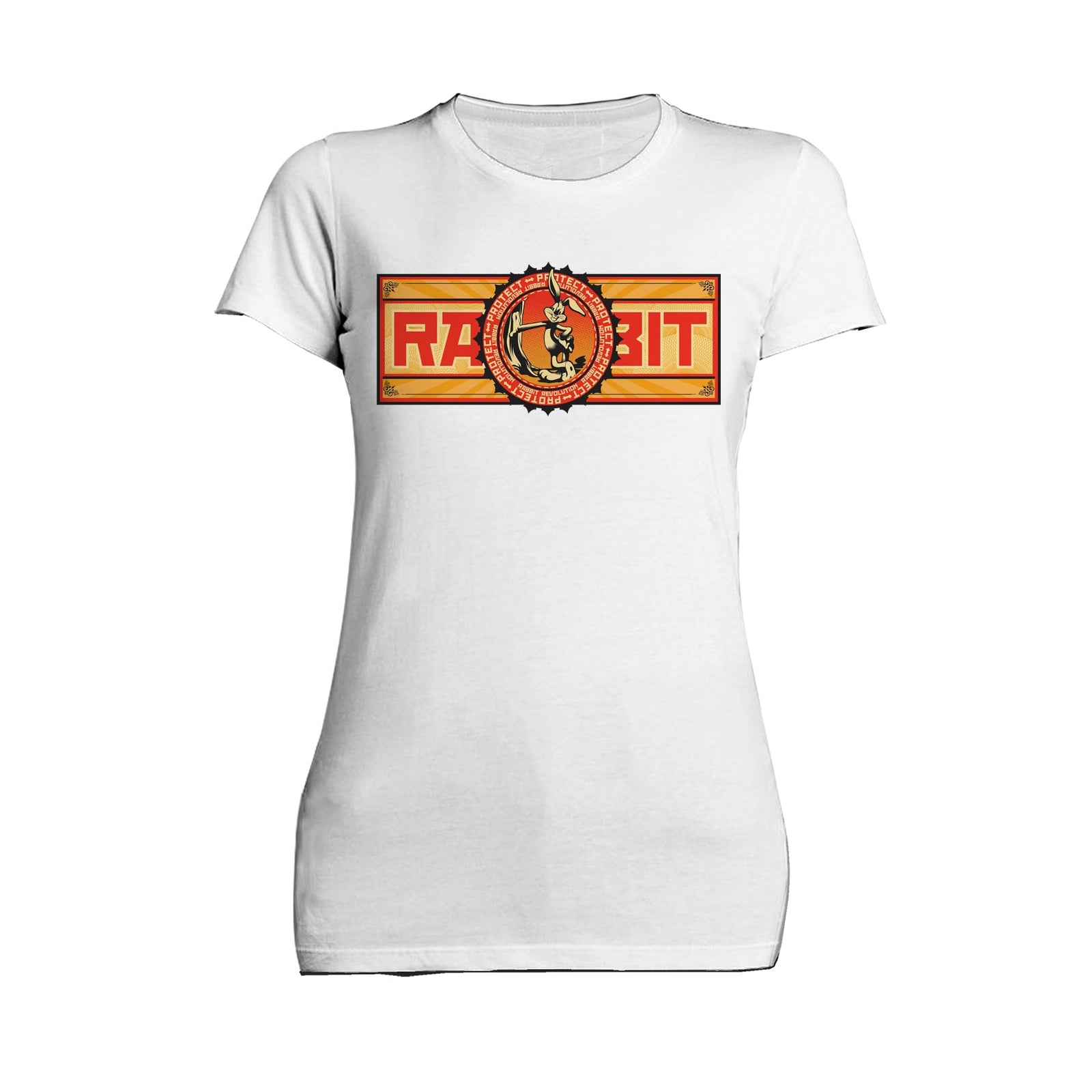 Looney Tunes Bugs Bunny Logo Rabbit Protect Women's T-shirt