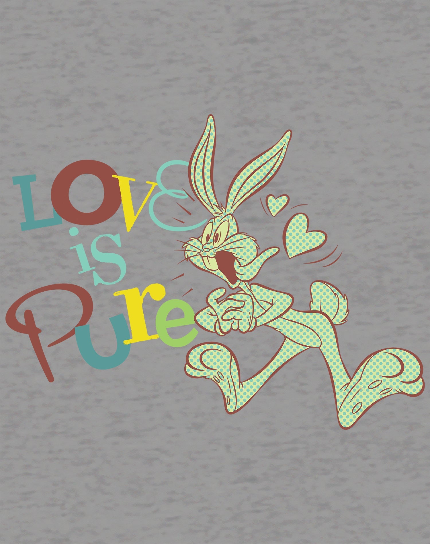 Looney Tunes Bugs Bunny Retro Love Pure Official Sweatshirt