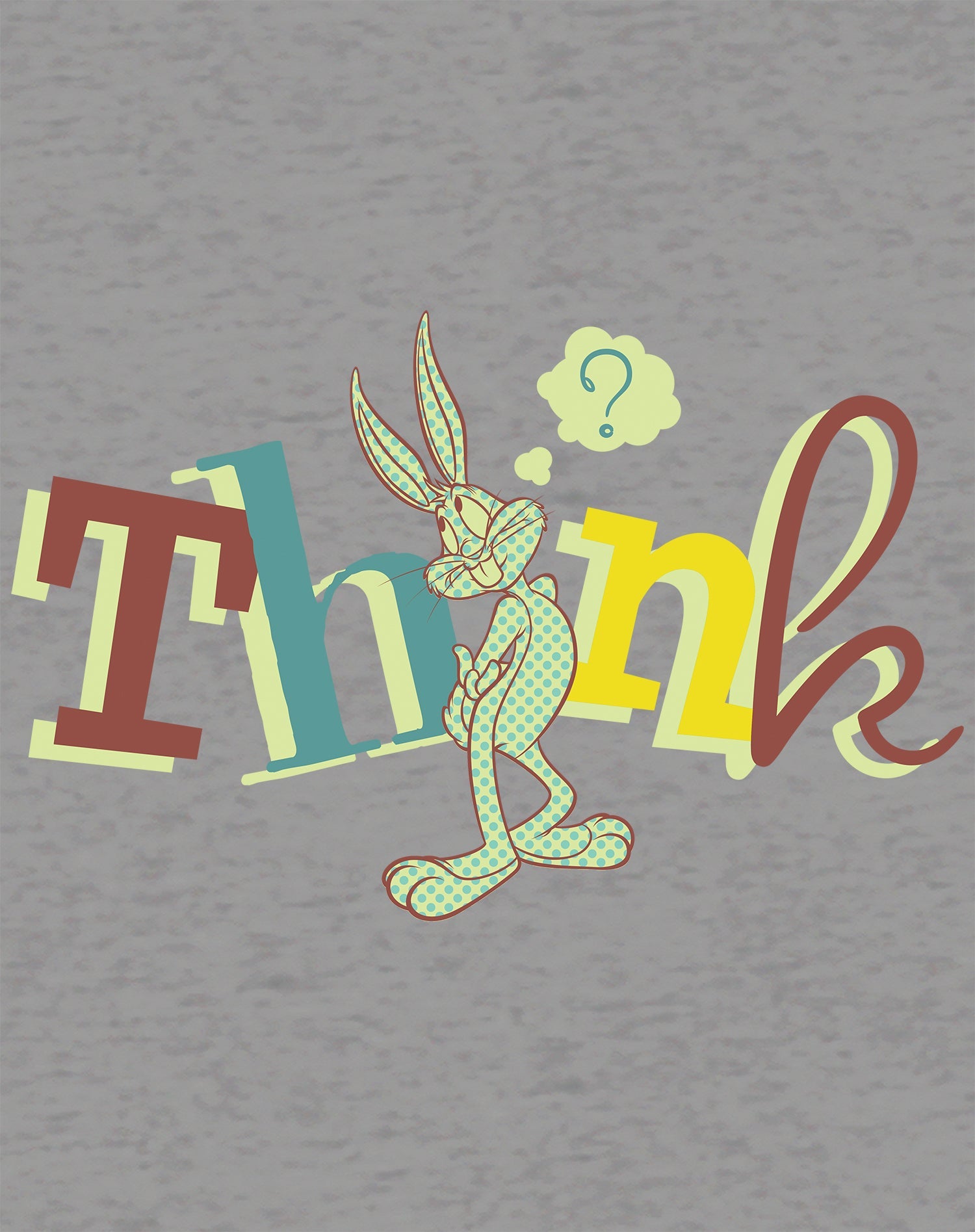 Looney Tunes Bugs Bunny Retro Think Women's T-shirt