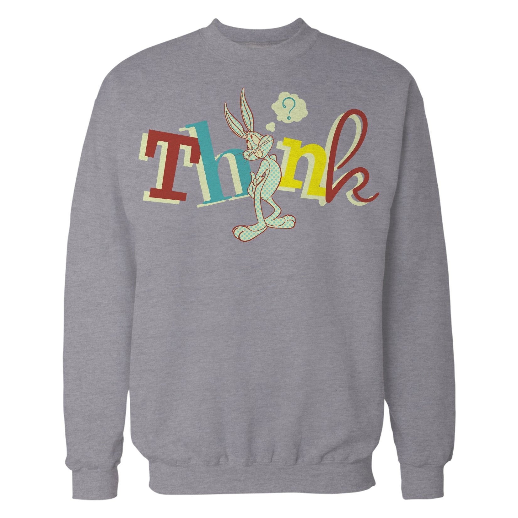 Looney Tunes Bugs Bunny Retro Think Official Sweatshirt