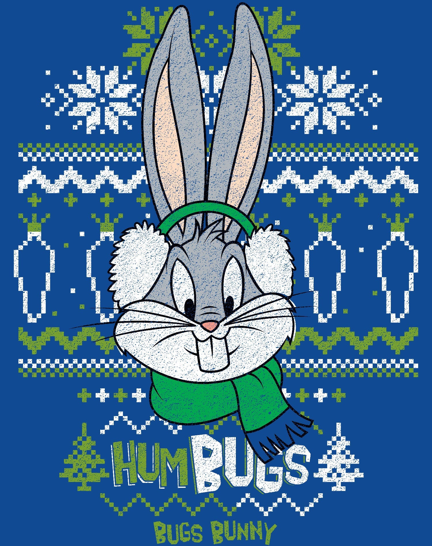 Looney Tunes Bugs Bunny Xmas HumBugs Official Kid's T-Shirt