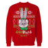 Looney Tunes Bugs Bunny Xmas HumBugs Official Men's Sweatshirt