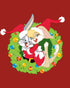 Looney Tunes Bugs Lola Bunny Xmas Santa Official Kid's T-Shirt