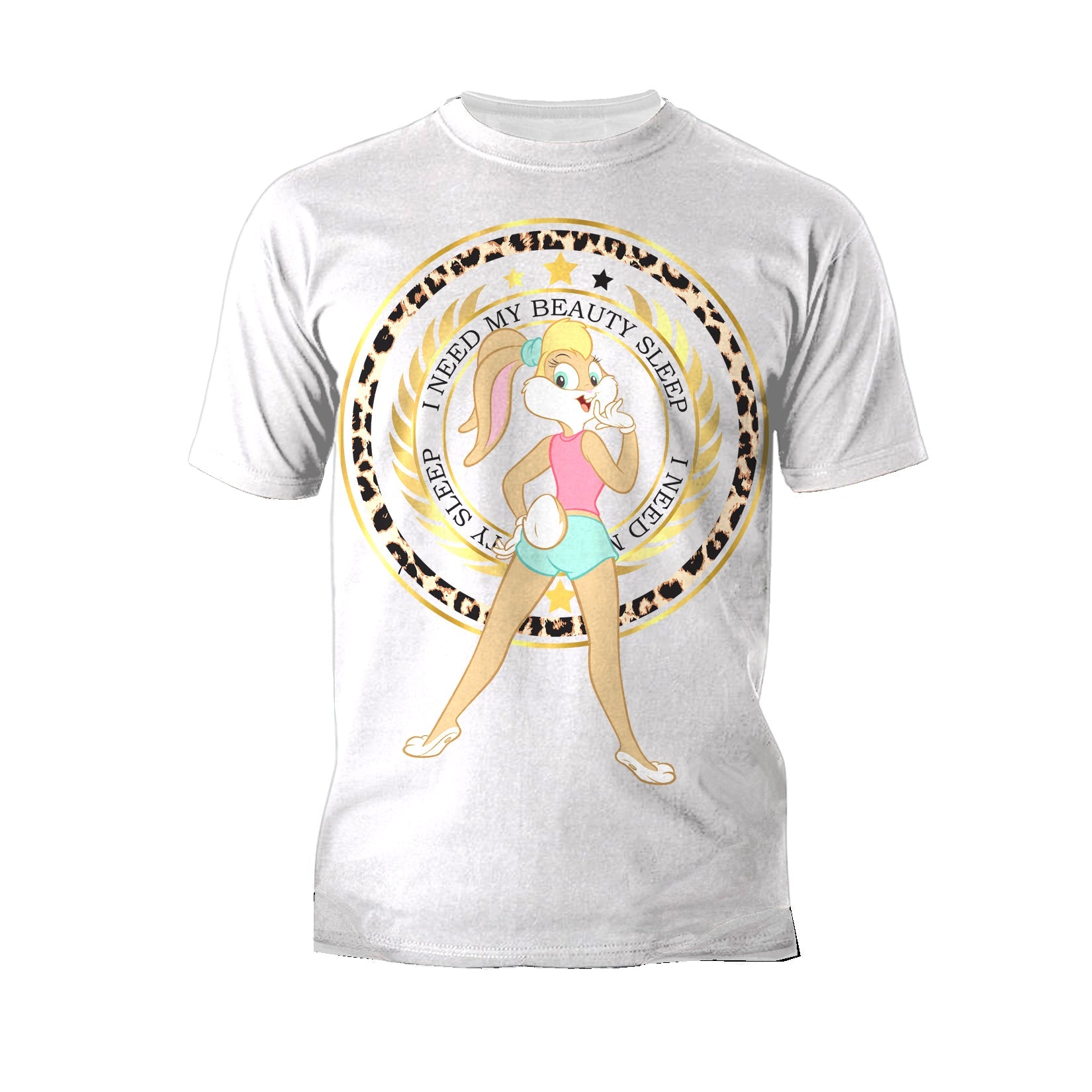 Looney Tunes Lola Bunny Beauty Sleep Official Men's T-shirt