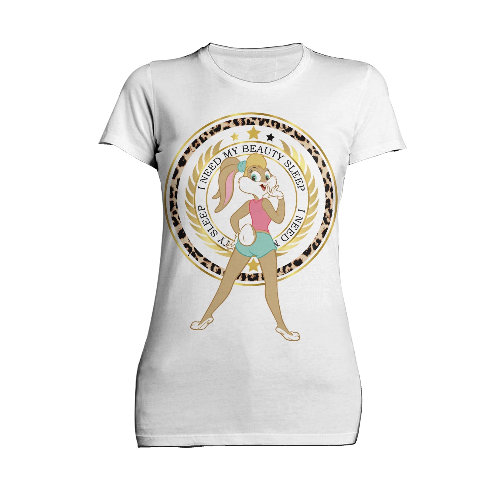 Looney Tunes Lola Bunny Beauty Sleep Official Women's T-shirt