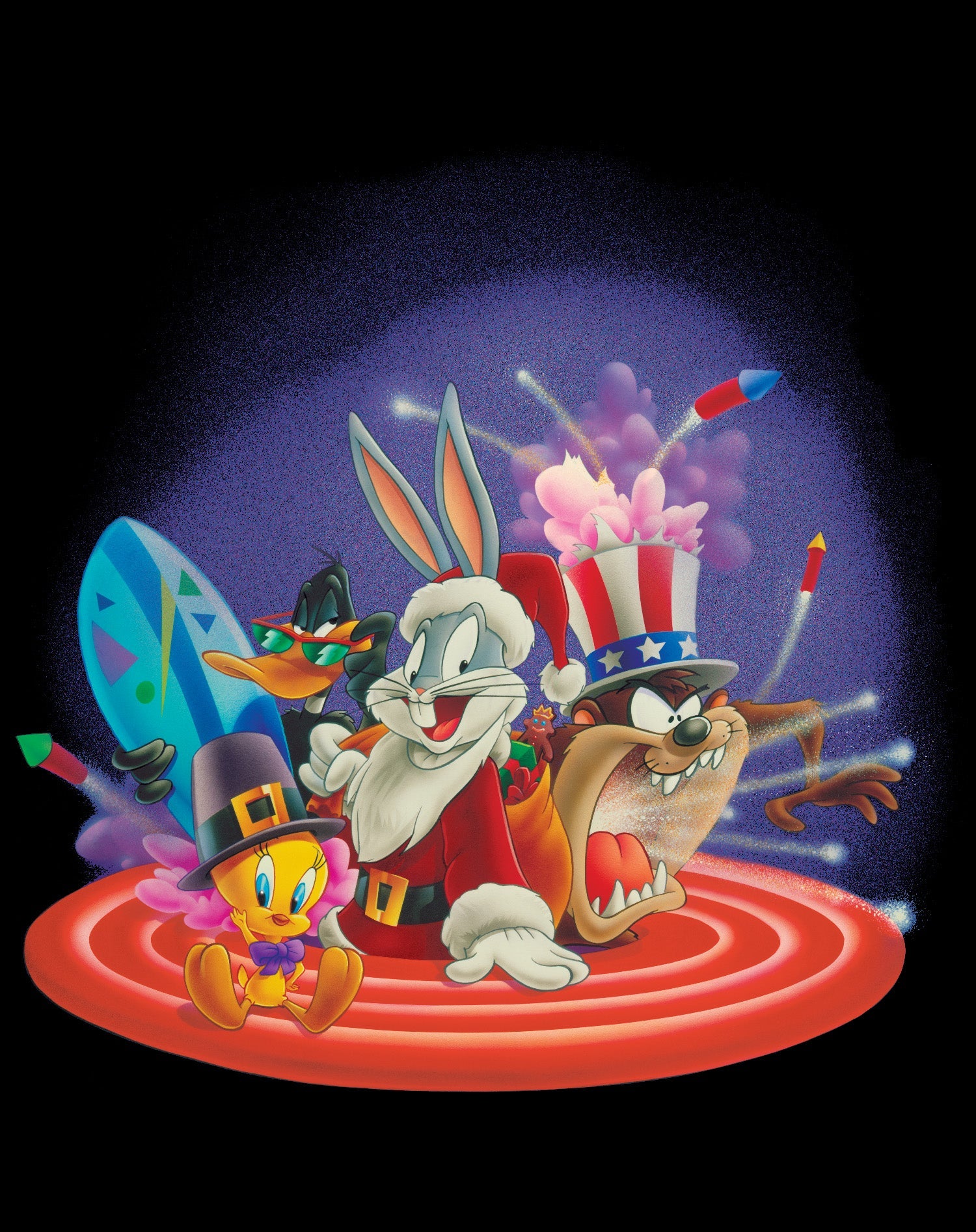 Looney Tunes Looney Tunes American Holiday Official Kid's T-Shirt