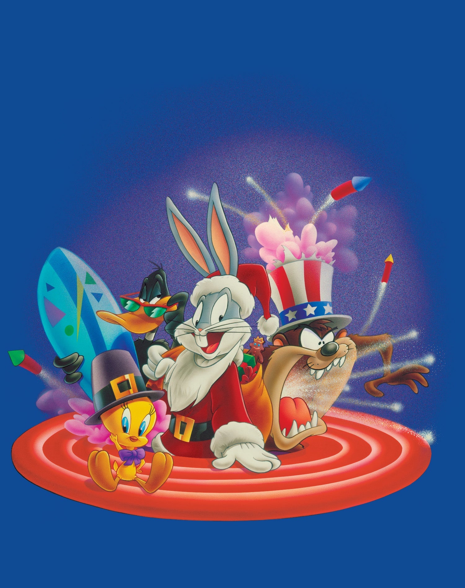 Looney Tunes Looney Tunes American Holiday Official Youth T-Shirt