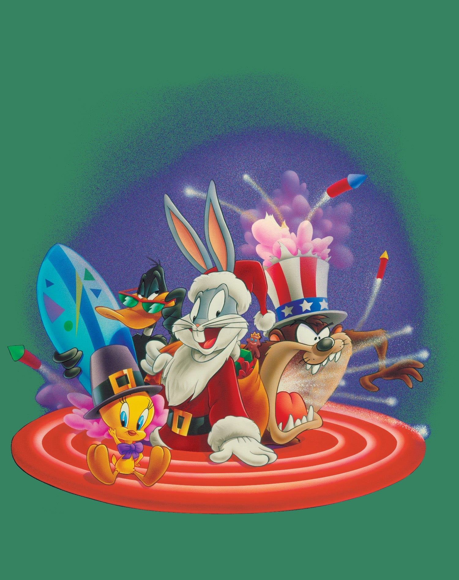 Looney Tunes Looney Tunes American Holiday Official Kid's T-Shirt