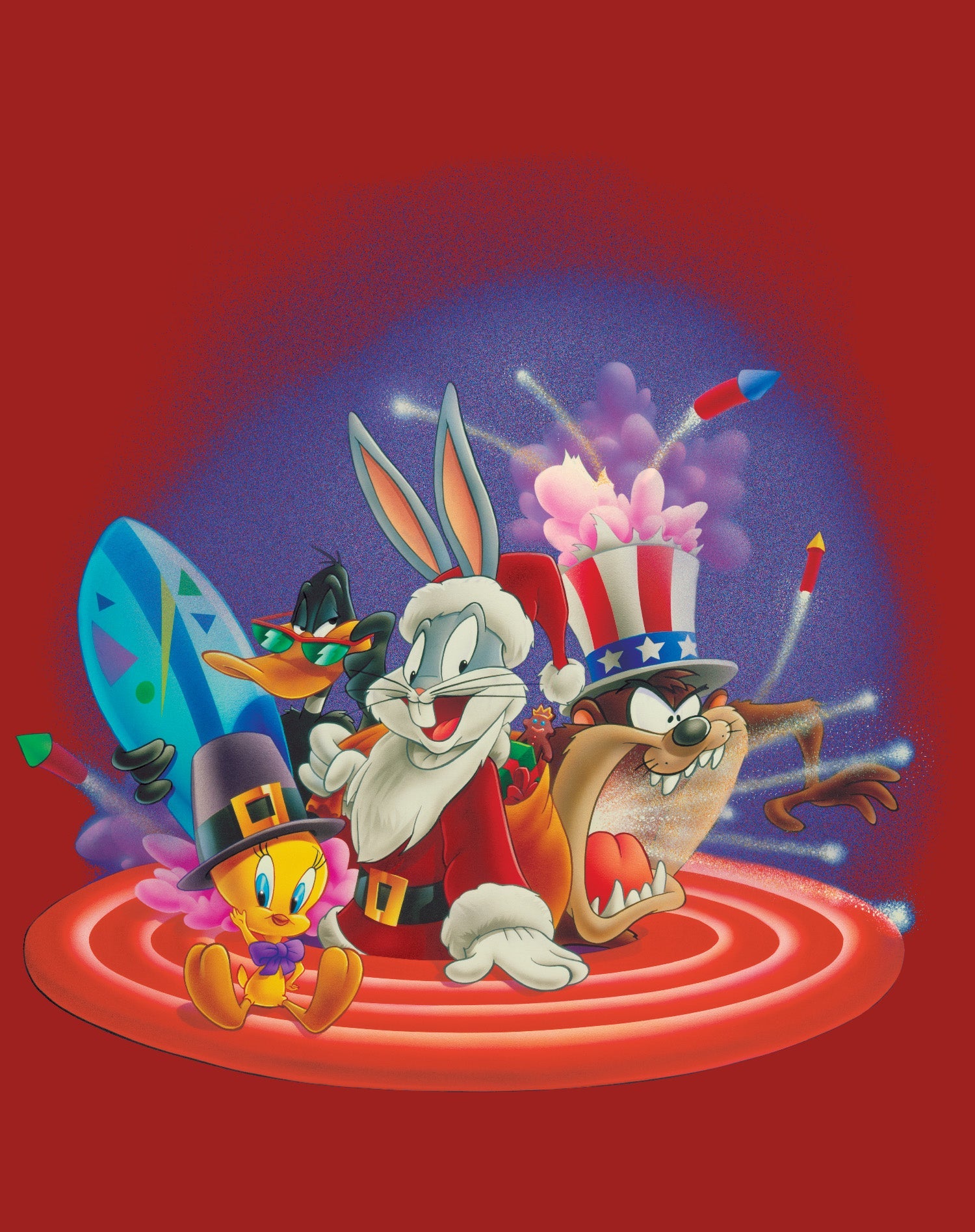 Looney Tunes Looney Tunes American Holiday Official Youth T-Shirt