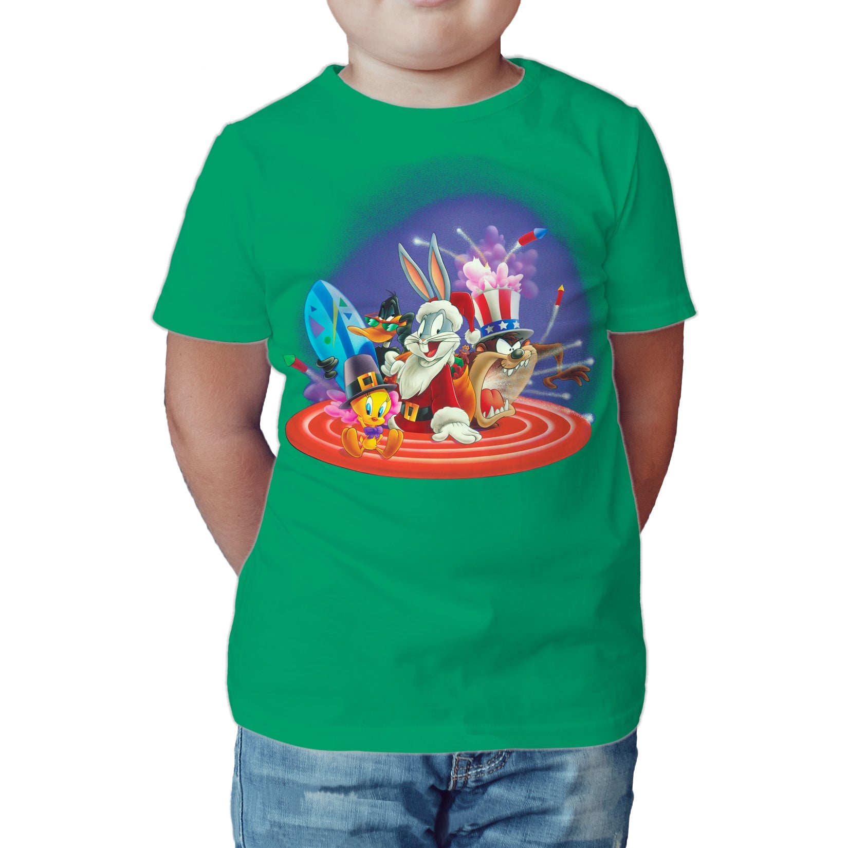 Looney Tunes Looney Tunes American Holiday Official Kid's T-Shirt