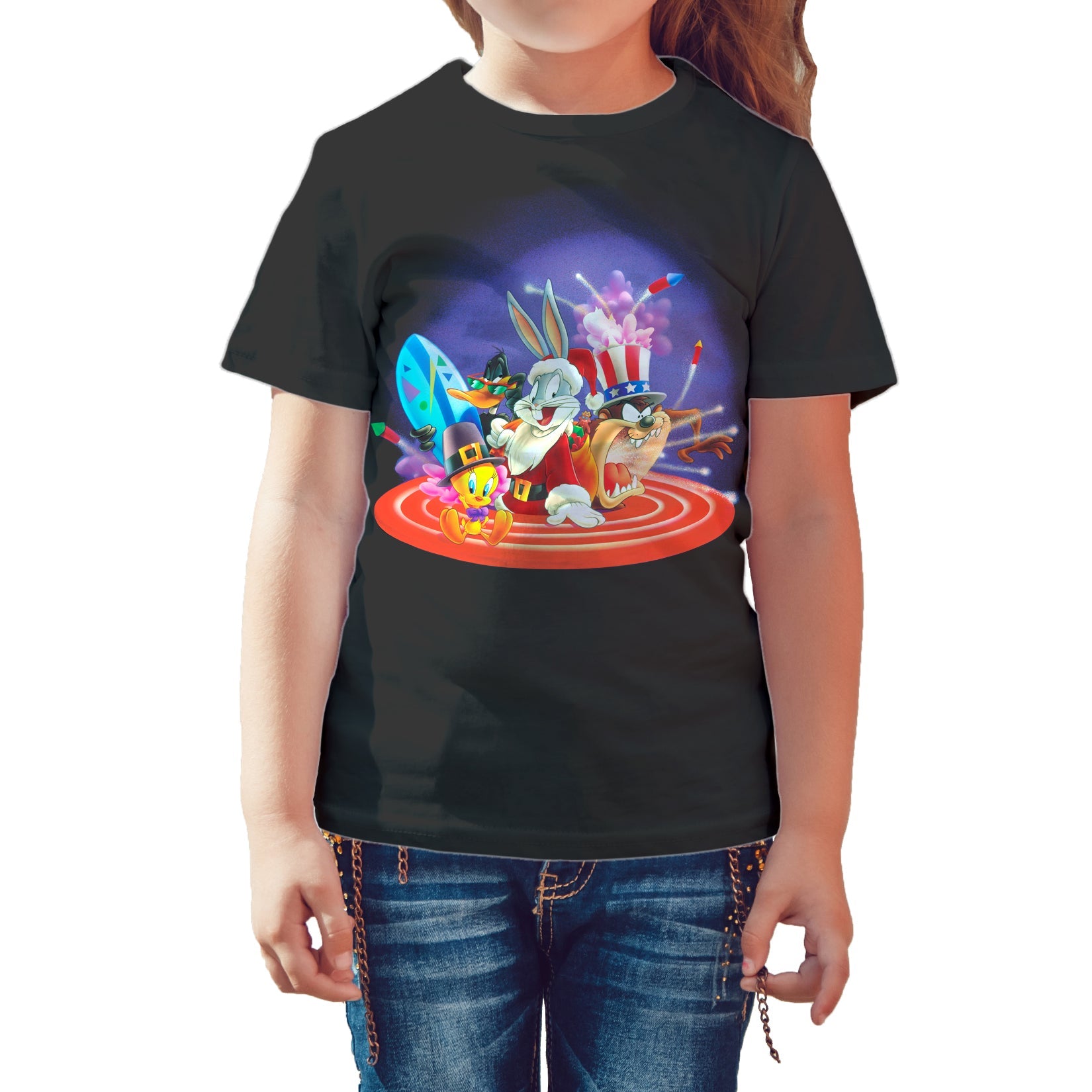 Looney Tunes Looney Tunes American Holiday Official Kid's T-Shirt