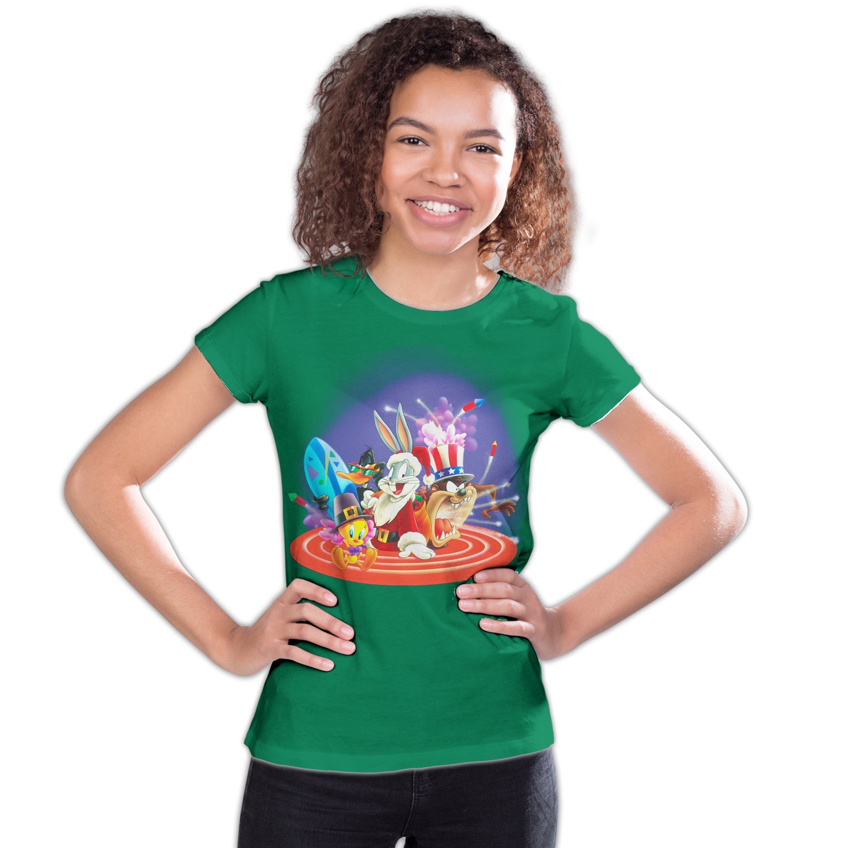 Looney Tunes Looney Tunes American Holiday Official Youth T-Shirt