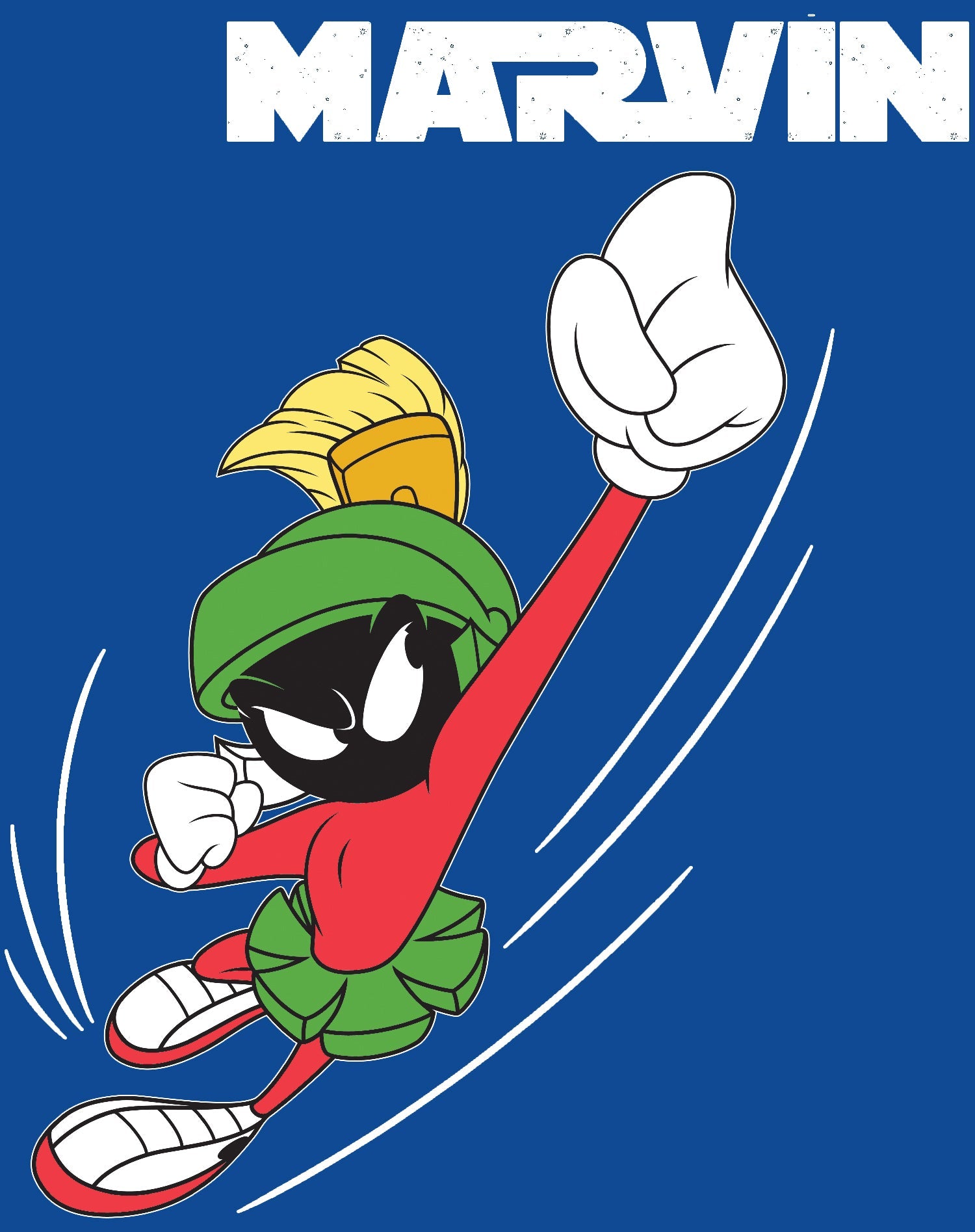 Looney Tunes Marvin Flying Martian Official Sweatshirt