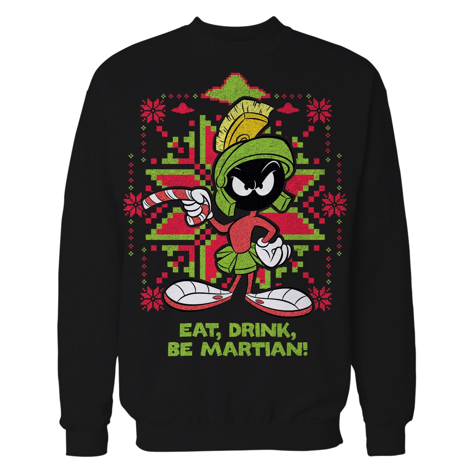 Looney Tunes Marvin Martian Xmas Eat Official Sweatshirt
