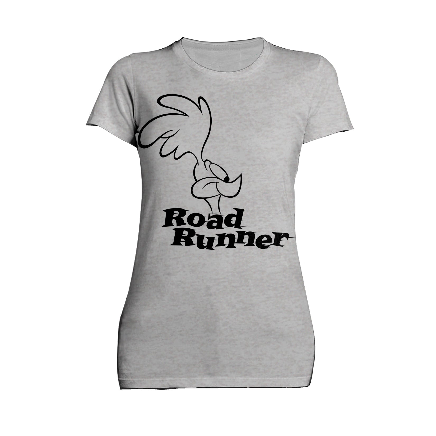 Looney Tunes Road Runner +Logo Profile Official Women's T-Shirt
