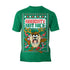 Looney Tunes Tasmanian Devil Xmas Naughty Official Men's T-Shirt