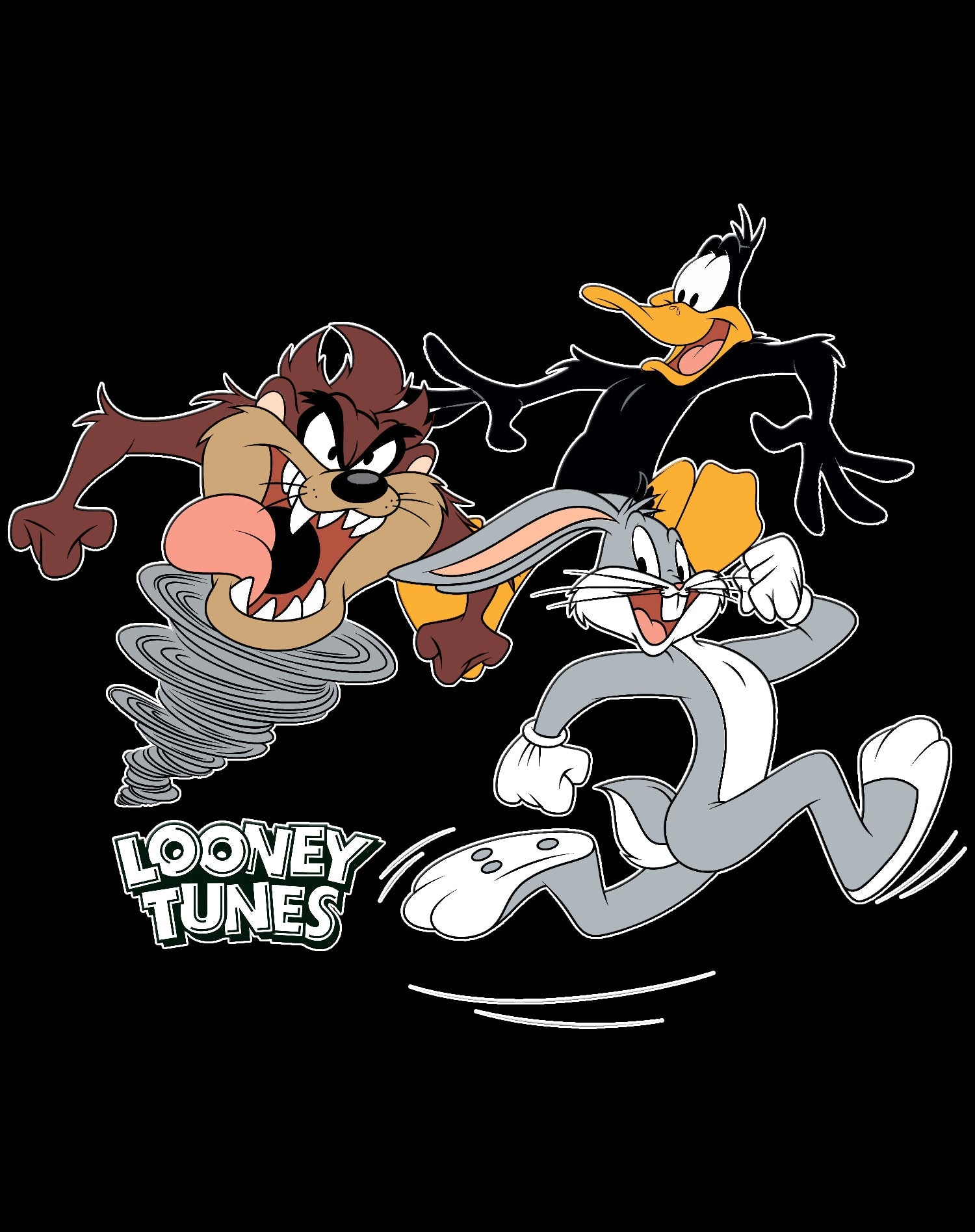 Looney Tunes Trio Bugs Daffy Taz Official Women's T-Shirt