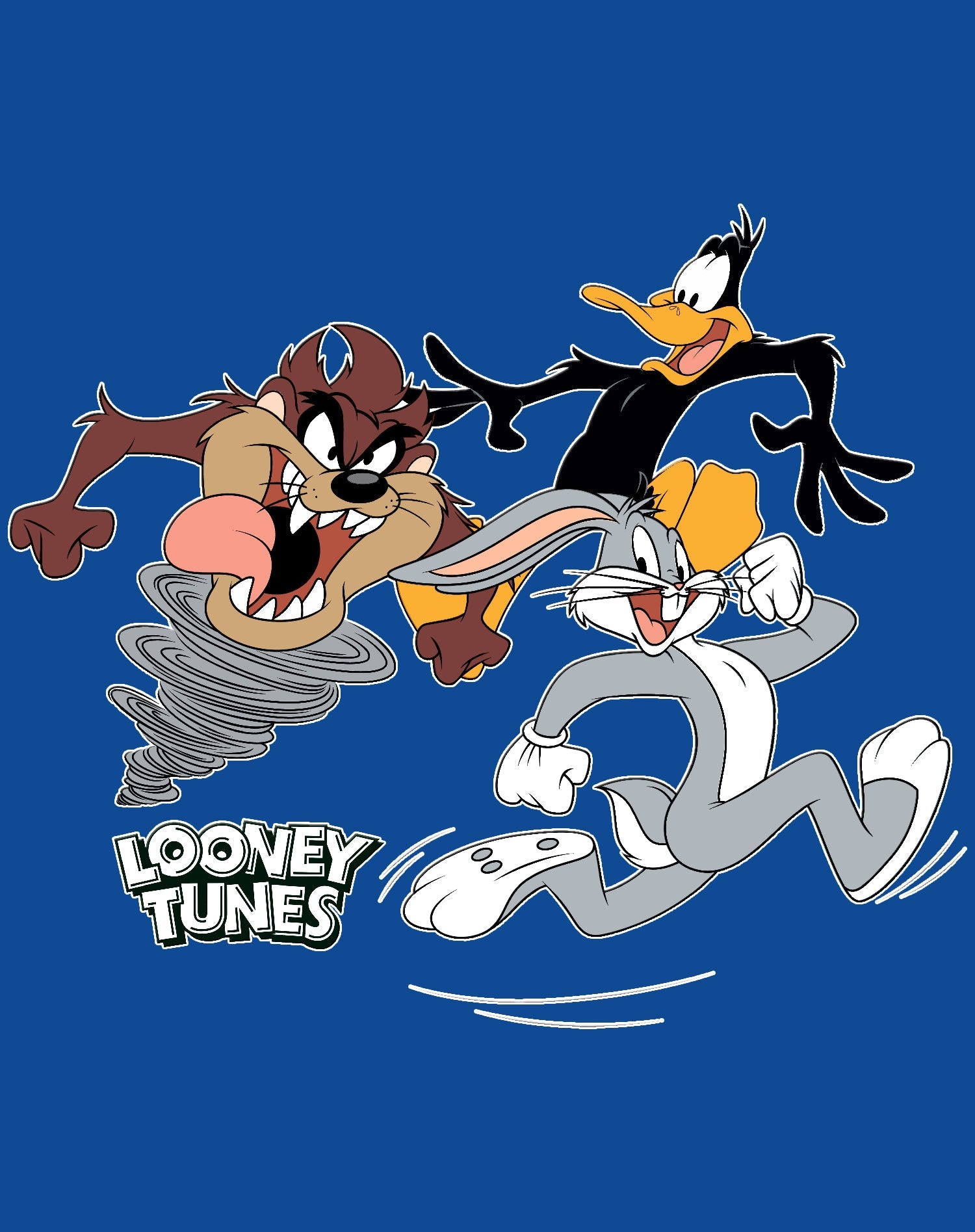 Looney Tunes Trio Bugs Daffy Taz Official Men's T-shirt