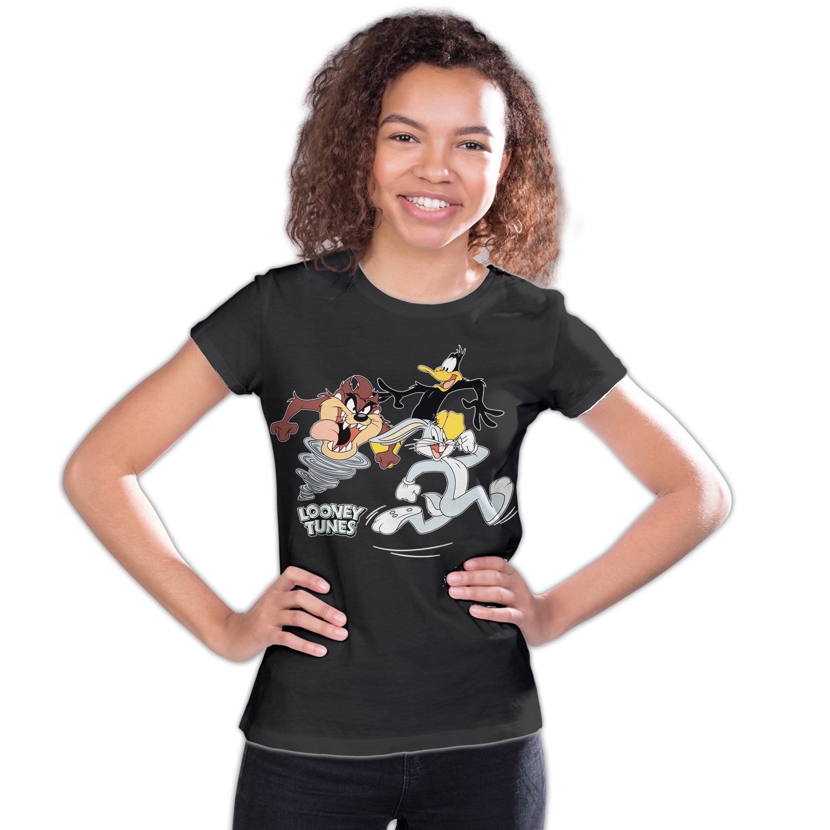 Looney Tunes Trio Bugs Daffy Taz Official Youth T-Shirt