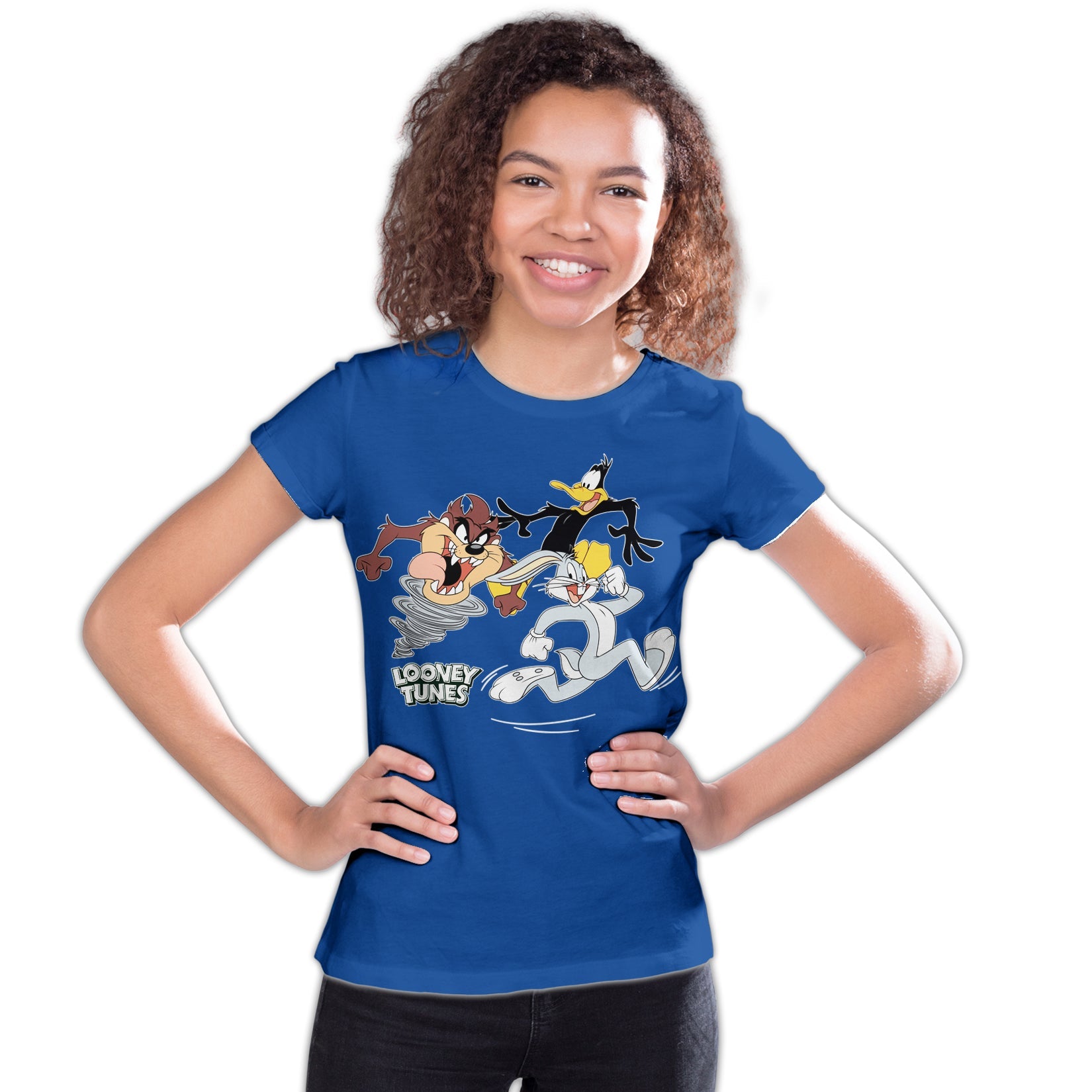 Looney Tunes Trio Bugs Daffy Taz Official Youth T-Shirt