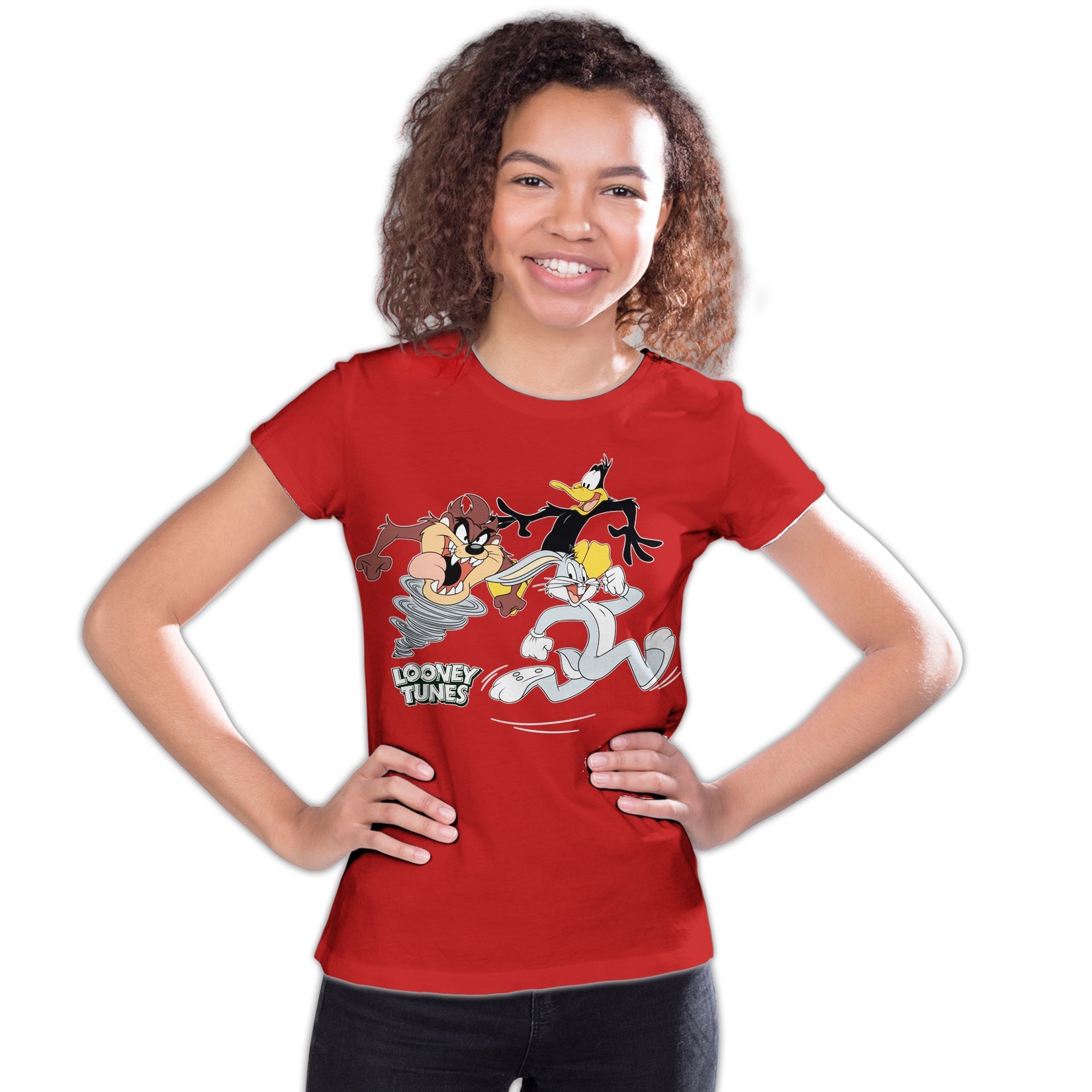 Looney Tunes Trio Bugs Daffy Taz Official Youth T-Shirt