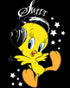 Looney Tunes Tweety Headphones Official Women' T-Shirt