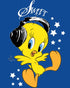Looney Tunes Tweety Headphones Official Youth T-Shirt