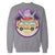 Stranger Things Argyle Splash Surf Pizza Sweatshirt